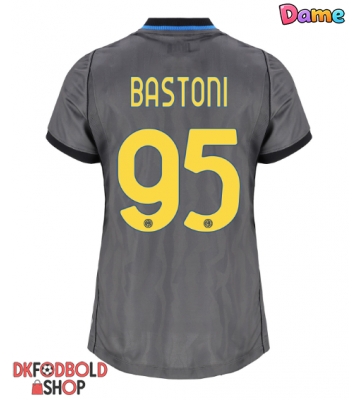 Inter Milan Alessandro Bastoni #95 Tredje trøje Dame 2026-27 Kort ærmer Inter Milan Alessandro Bastoni #95 Tredje trøje Dame 2026-27 Kort ærmer